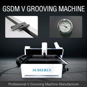 Quality 1225 High Speed V Grooving Machine For Sheet Metal Furniture Door Industry wholesale