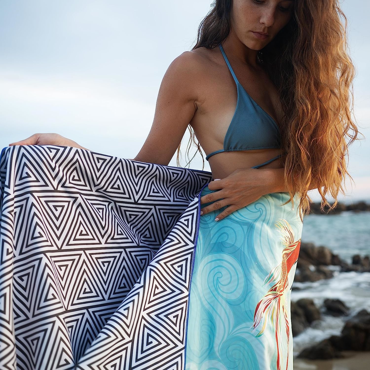 Custom Beach Towel High Quality Sandfree Beach Italy Towel