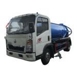 6cbm Sewage Suction Truck 4x2 SINOTRUK High Pressure Sewage Waste Truck
