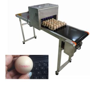 Quality 12V Industrial Safety Edible Ink Food Inkjet Printer For Different Size Eggs wholesale