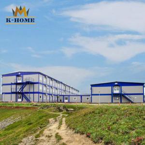 Quality Portable Accommodation Units Steel Frame House For Pipeline Project wholesale