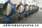 Water Stainless Steel Butterfly Valve SS304 Disc PN16 Wafer Type Butterfly Valve