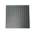 ABS Matte Black 200×200×9mm Ultra Thin Shower Head