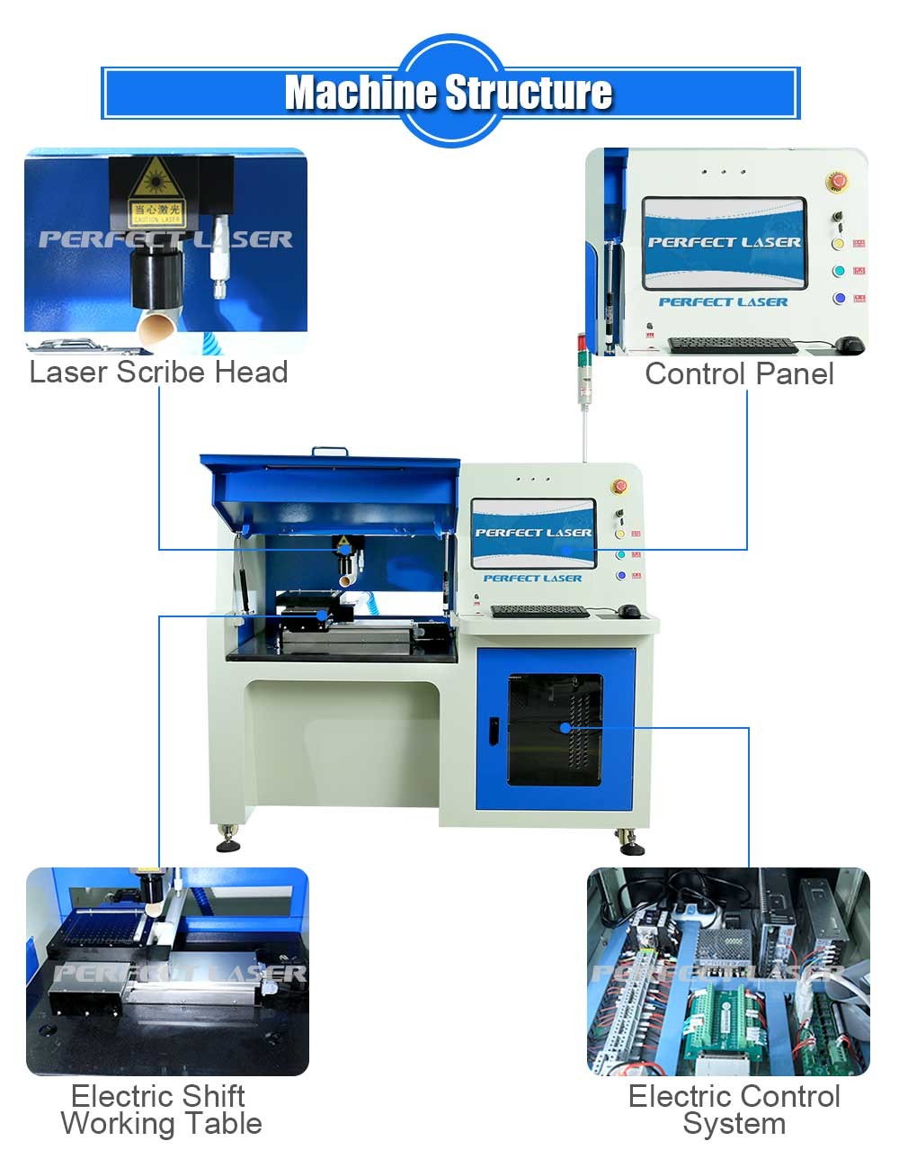 Full enclosed Type Metal Laser Cutting Machine Fiber Laser Scribing Machine Dust proof