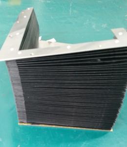 Quality Heat-sealed &amp;folded bellows fabric +PVC for waterjets cutting machine wholesale