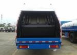 RHD 4X2 Garbage Collection Truck , Commercial Trash Compactor Truck 6CBM