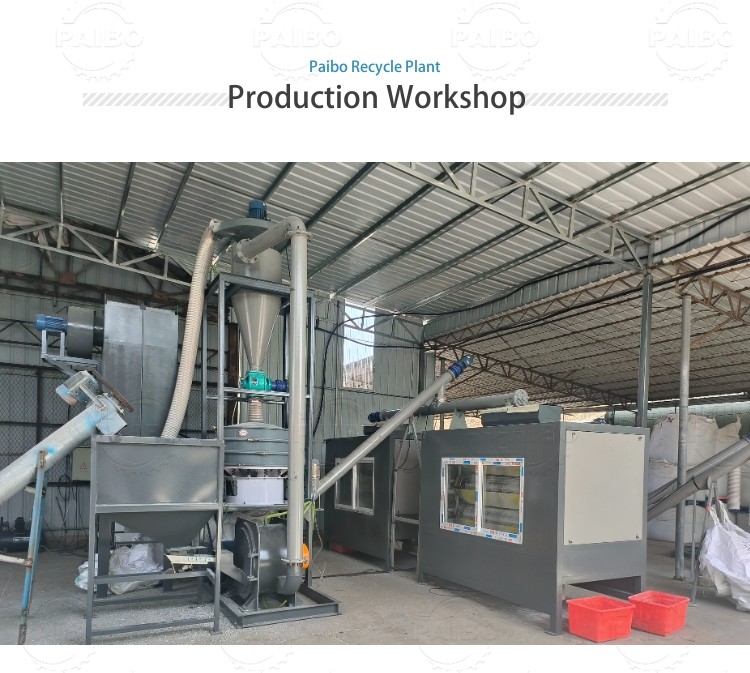 High Seperation Ratio Aluminum Plastic Separation Machine for PVC Blister Packs Scrap Separating Plant