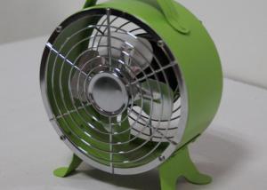 Quality 8'' Retro Electric Fan / Mini Desk Fan 2 Speed 20w 4 Iron Blades wholesale