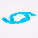 Red Blue 5 Axis CNC Anodized Aluminum Parts Precision Milling Parts