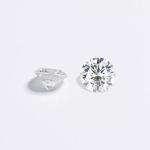 Round Shape CVD D Color VS1 Clarity IGI Certified 2ct Laboratory Created White