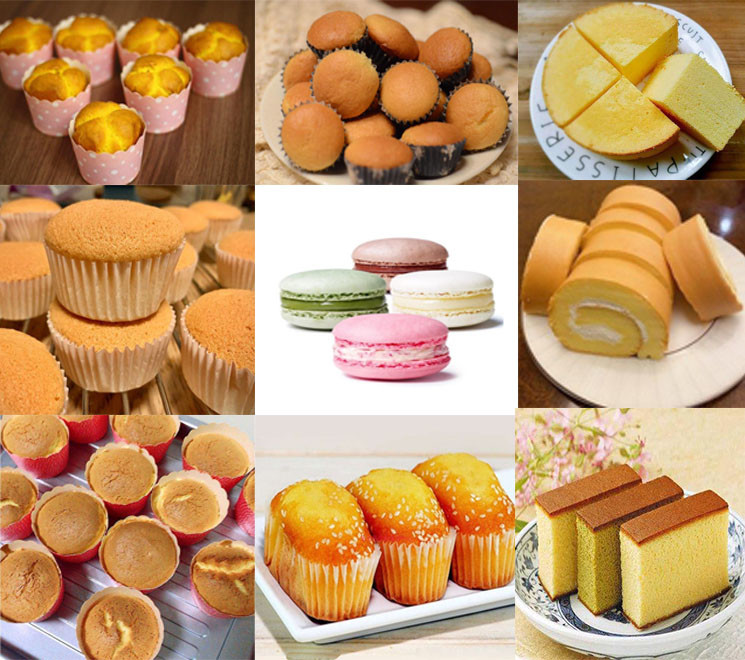 Commercial Cup Cake Making Machine Industrial High Productivity For Muffin Cake