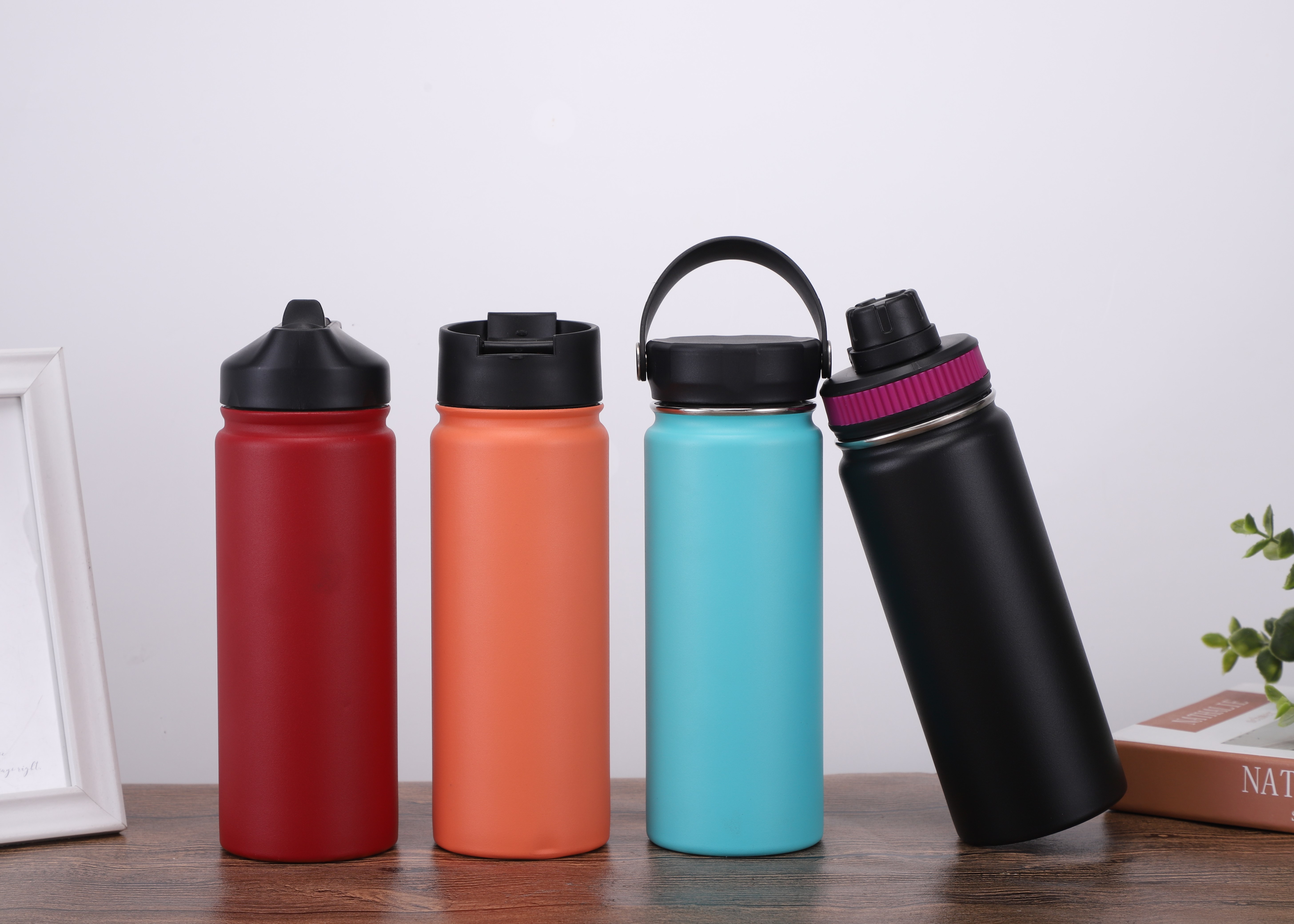 Gift Sport Thermos Stainless Steel Double Wall Insulated Flask Student Office Outdoor Portable Sports Water
