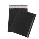 6x10 Black Bubble Poly Mailers Tear Resistant Clothing Packaging