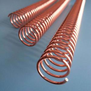 Quality Plating Wire Diameter 2.0mm Metal Spiral Binding Coils wholesale