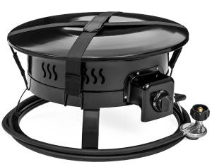 Quality Outdoor Camping Carbon Portable Propane Gas Fire Pit With Cover &amp; Carry Kit wholesale