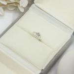 Silver Suit Diamond Cartilage Hoop Earrings Princess Cut Diamond Stud Earrings
