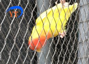 Quality Flexible Stainless Steel Bird 7x7 Aviary Wire Netting For Zoo Enclosure wholesale