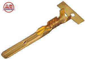 Quality Brass Auto Wire Terminal Connectors 3mm Width Automotive Electrical Terminals wholesale