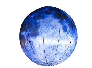 Quality Inflatable Large LED Ball Luminous Moon Lamp Lantern Mid-Autumn Festival Shopping Mall Creative Customized Lgo wholesale