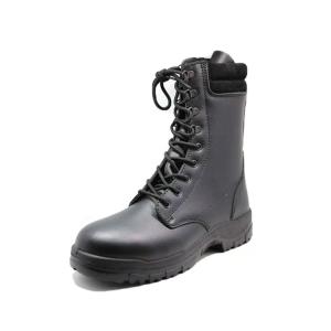 Quality Men Black Full Grain Desert Boots Versatile Training Work and Hiking Footwear wholesale