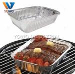 FDA Certified 1.5lb Microwave Safe Aluminum Container With Lids