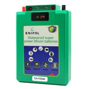 Quality Lithium Ion 12V Deep Cycle Gel Battery 50ah 80ah Camping Storage Battery wholesale