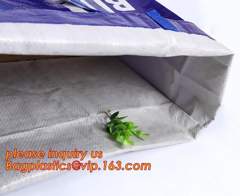 Fashion WaterProof PP Woven Laminated Handle Shopping Bag,fashion laminated reusable pp woven big shopping woven bag