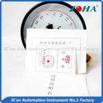 Aluminium Case Precision Air Pressure Gauge / Low Pressure Gauge Bottom Mount
