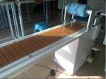 Speed Adjustable 40W LED Strip Rubberizing Machine