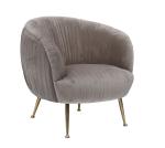 Defaico Pink Single Fabric Chair Contemporary Bar Chairs With Wood Legs