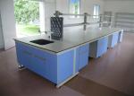 Flexible Epoxy Resin Board / Ceramic Plate Lab Island Bench For Hospital /