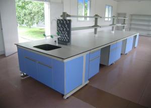 Quality Flexible Epoxy Resin Board / Ceramic Plate Lab Island Bench For Hospital / School wholesale