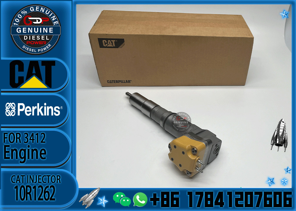 Excavator Injector 10R-1262 10R1262 222-5963 2225963 204-6714 2046714 EX631262 for 3126 Engine Parts Diesel Nozzle Assem