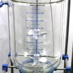 Laboratory Single Layer Glass Reactor 100L Long Service Life PTFE Material Parts