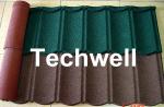 Iron Colored Stone Coated Roof Tile Machine , Corrugated Automatic Roof Tile