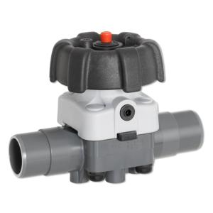 Quality UPVC Double Ring Pneumatic Diaphragm Valve Leak Proof Gas Media wholesale