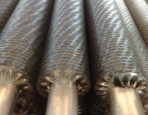 China OD1.5'' X 11FPI A213 TP316L Embedded Fin Tube Solid  Aluminum Metalized on sale