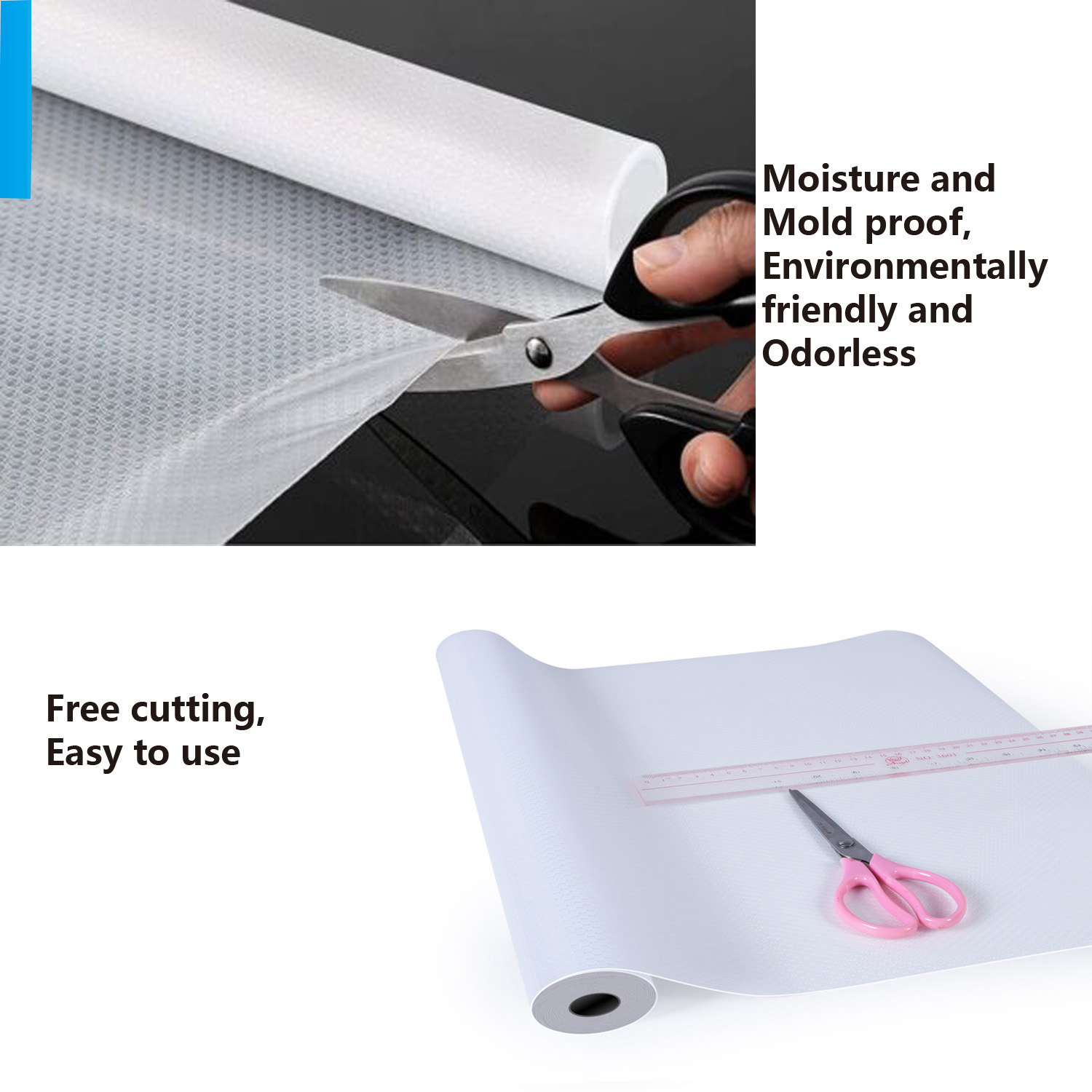 30*45cm Non Slip Shelf Liner for Refrigerator CLASSIC Design Style Can be Customized