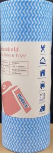 Quality Blue Wave Line Spunlace Disposable Kitchen Wipes 100gsm wholesale