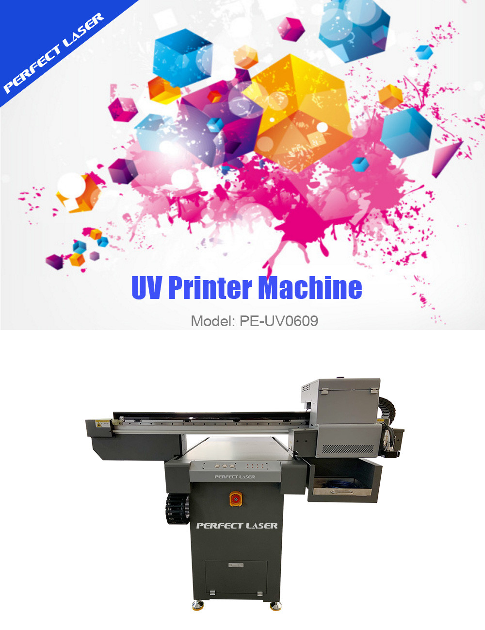 Dual Head Uv Flatbed Printer High Efficiency Safe And Simple