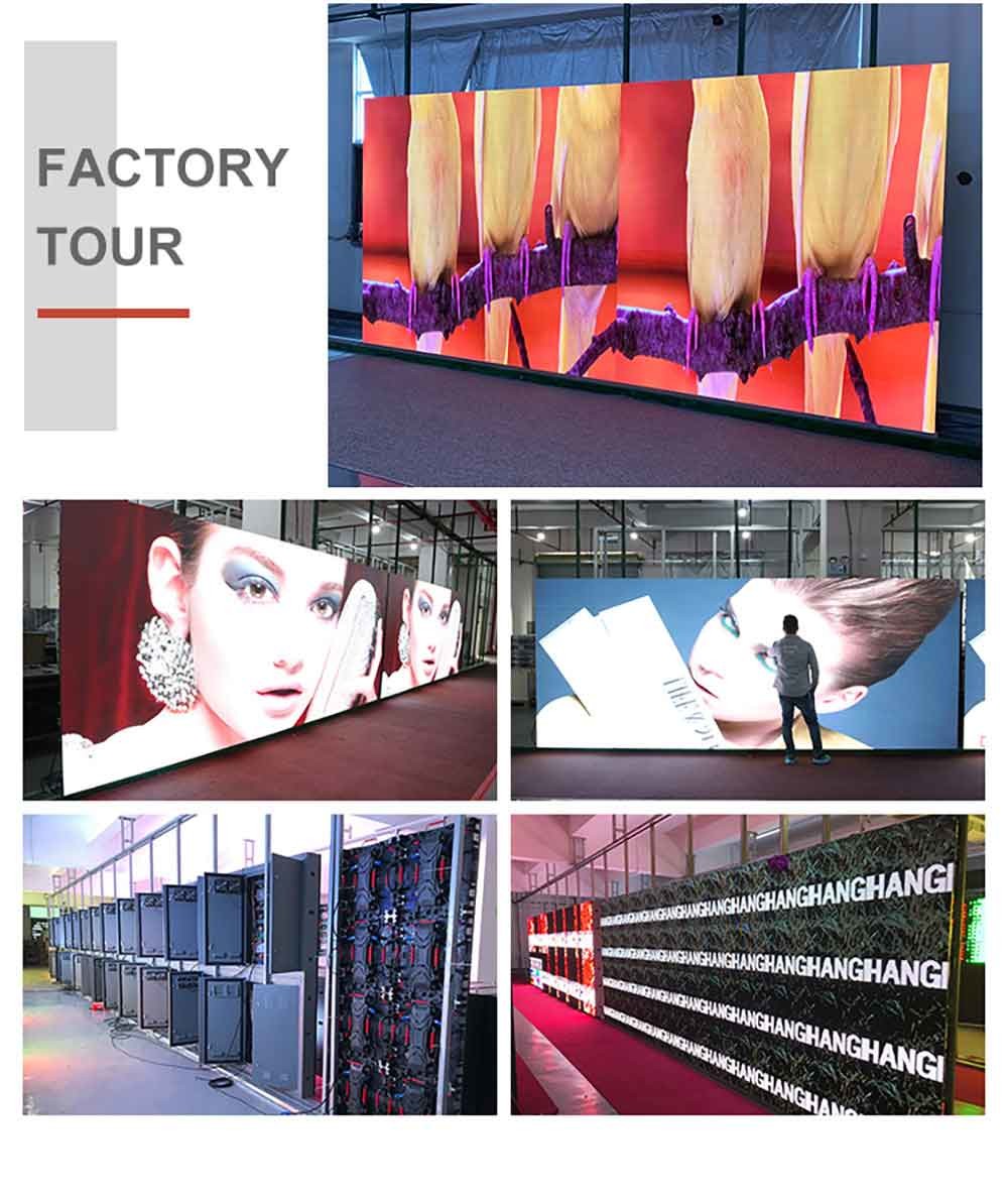 33Watt P4.81 Rental Led Display Full Color Outdoor LED Display SMD2727 0.5KG