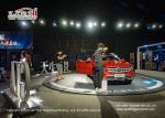 China 20x45m Glass Walls Double Decker Tents For Car Launch Events