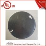 Steel Round Electrical Outlet Covers , 0.80mm to 1.60mm Thickness