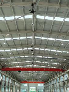 Quality 24 Foot Ceiling Fan Big Commercial Ceiling Fans Optimal Air Circulation Remote Control wholesale
