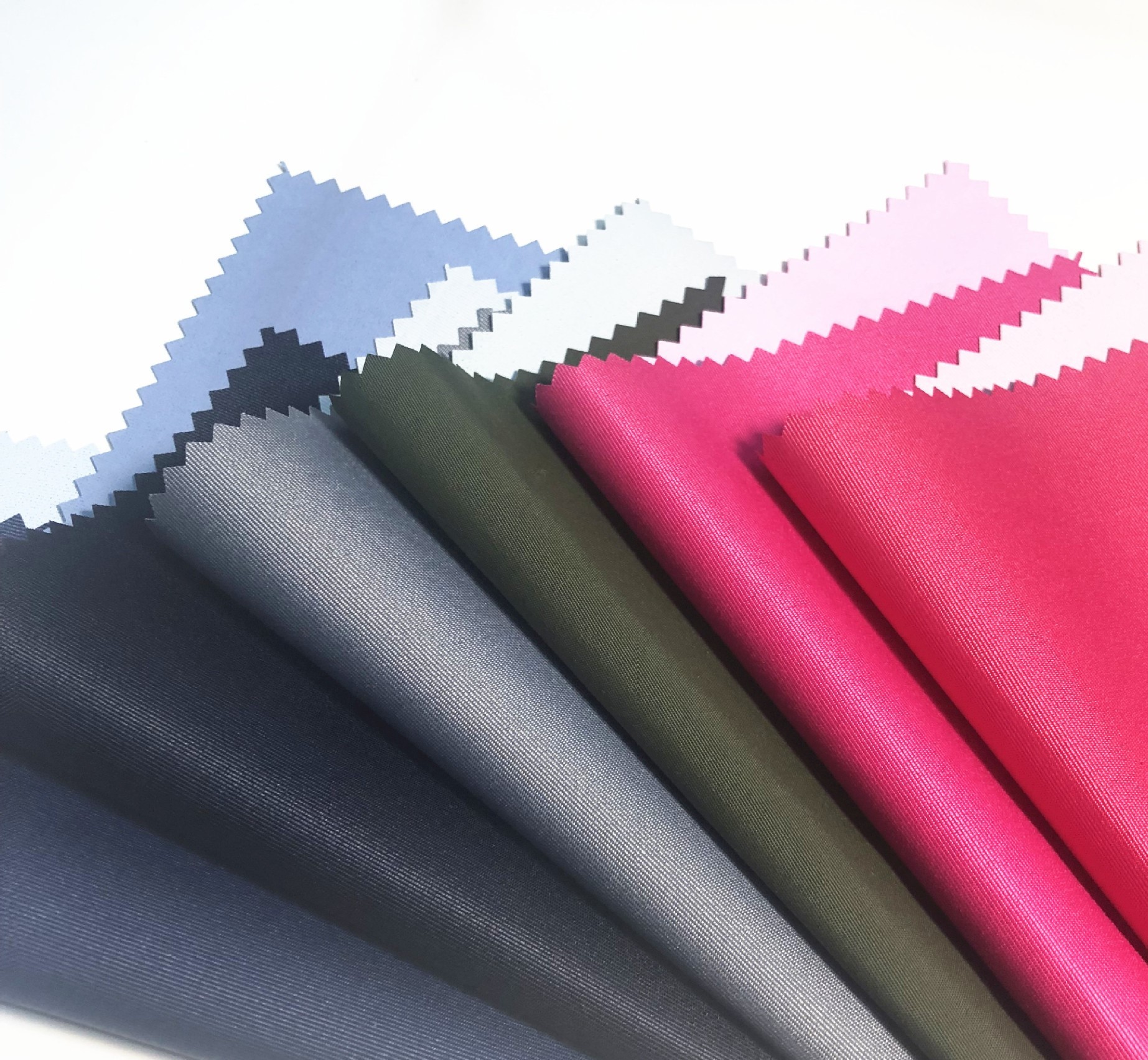 228t Polyester taslan waterproof breathable wet coating 75d*160d outwear fabric