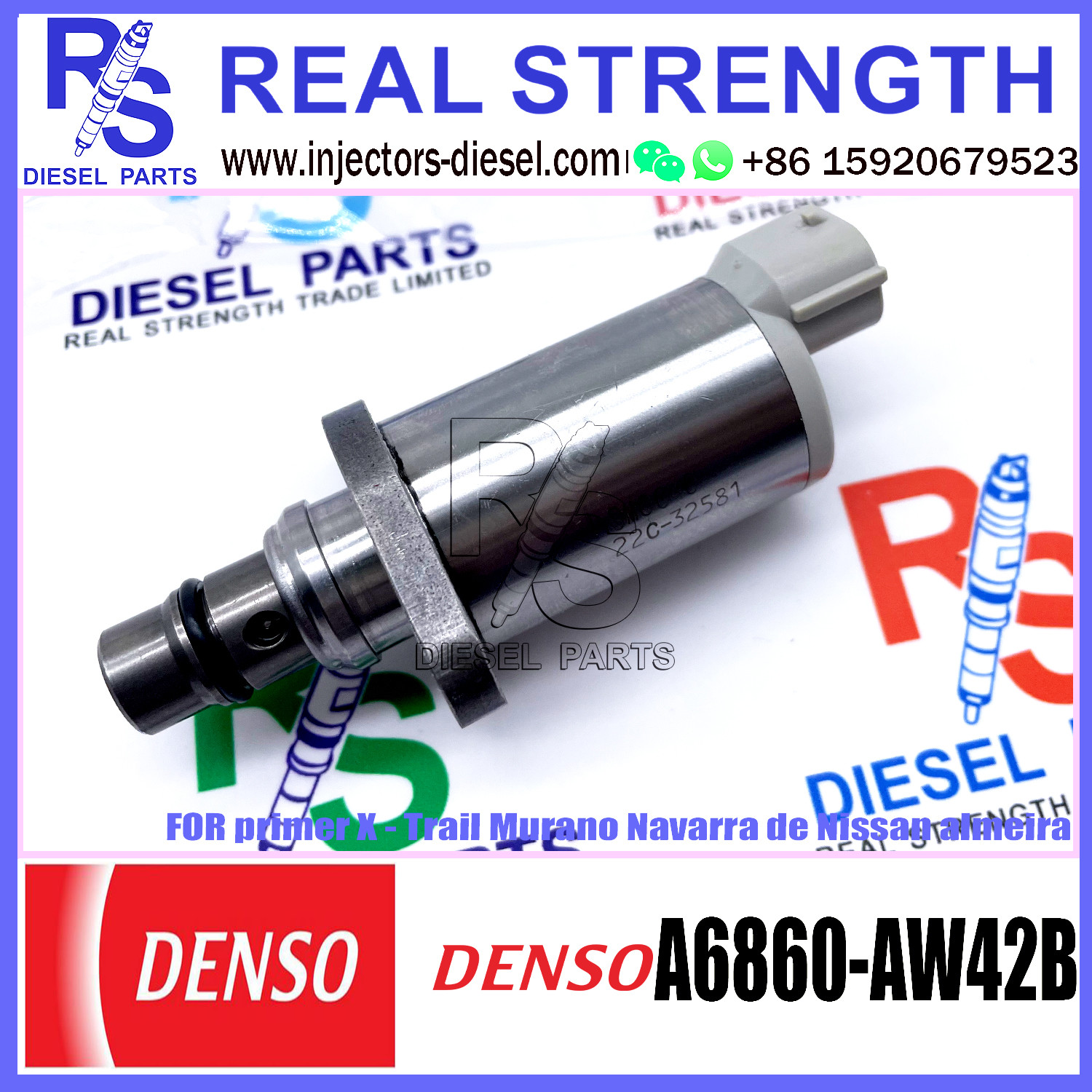 DENSO Suction Control Valve A6860-AW42B for El primer X - Trail Murano Navarra de Nissan almeira