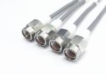 Precision Male Coaxial Cable Fittings SSMA /SSMP Custom Coax Cable Assemblies