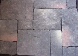 Quality Light Weight Faux Rock Wall Panels , Exterior Rock Siding Compressive Strength wholesale