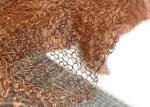 100mm Knitted Copper Wire Mesh Fabric Wine Distillation