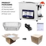 Skymen JP-020S Vinyl Record Ultrasonic Cleaner 3.2L 120W Benchtop Type